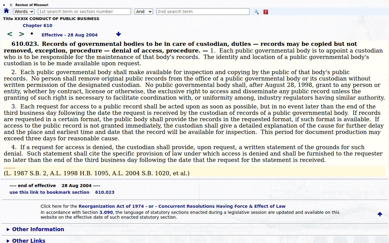 Saline County court docket Sunshine Law response source